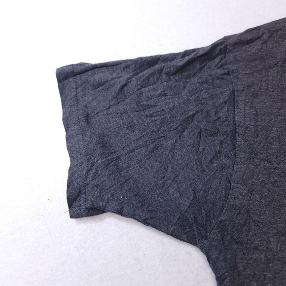 Reebok Short Sleeve Pullover Graphic Pullover T Shirt Mens Size Large L Gray - Picture 5 of 11